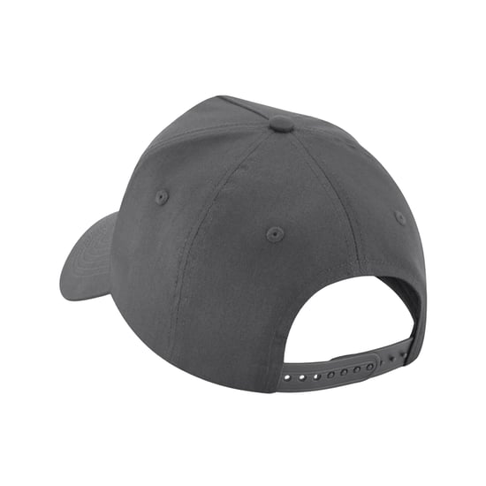 Beechfield - Baseball-Mütze Abnehmbarer Aufnäher für Herren/Damen Unisex (Graphitgrau) - Image 2