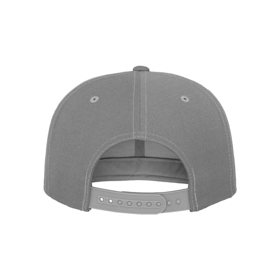 Flexfit - "Classic" Snapback Mütze für Herren/Damen Unisex (Silber) - Image 2