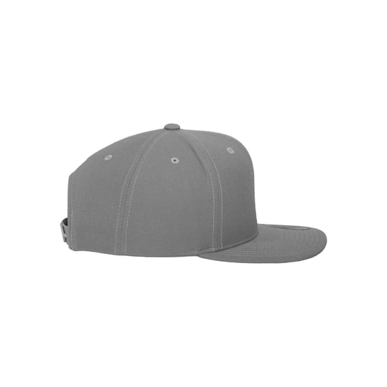 Flexfit - "Classic" Snapback Mütze für Herren/Damen Unisex (Silber) - Image 4
