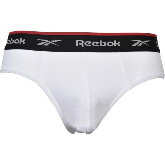 Reebok - "Wiggins" Slips für Herren, Sport (3er-Pack) (Schwarz/Grau meliert/Weiß) - Image 2