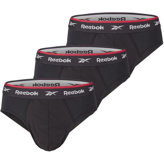 Reebok - "Wiggins" Slips für Herren, Sport (3er-Pack) (Schwarz) - Image 1