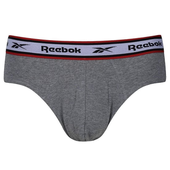 Reebok - "Chase" Slips für Herren (3er-Pack) (Schwarz/Weiß/Grau meliert) - Image 3