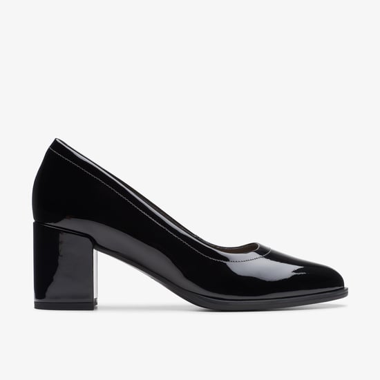 Freva55 Court Black Pat Schuhe - Image 1