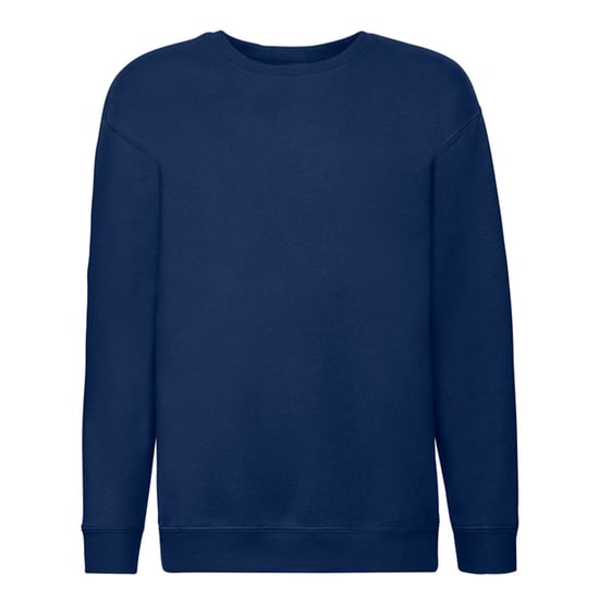 Fruit of the Loom - "Premium" Sweatshirt für Kinder angesetzte Ärmel (Marineblau) - Image 1