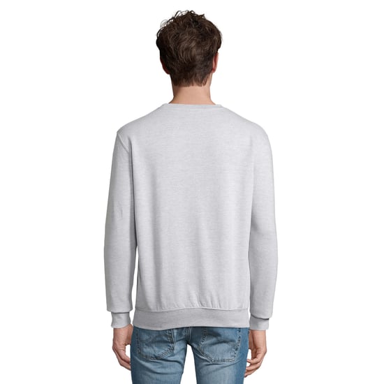 SOLS - "Columbia" Sweatshirt für Herren/Damen Unisex, Rundhalsausschnitt (Grau meliert) - Image 2