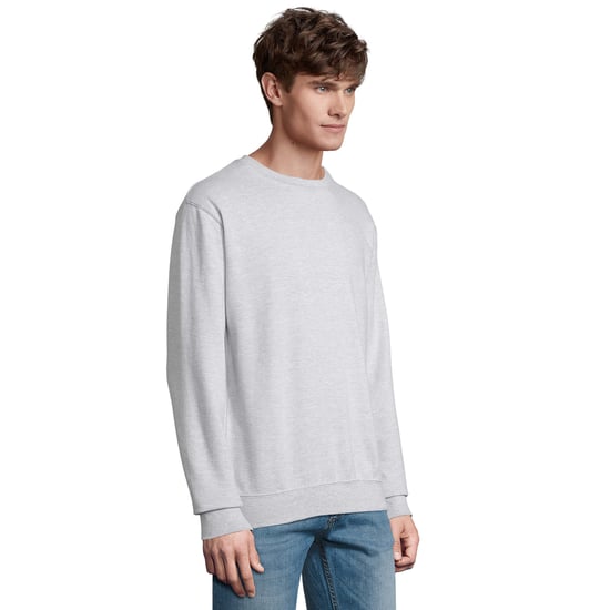 SOLS - "Columbia" Sweatshirt für Herren/Damen Unisex, Rundhalsausschnitt (Grau meliert) - Image 3