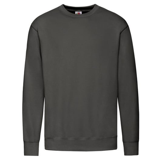Fruit of the Loom - Sweatshirt für Herren angesetzte Ärmel (Hellgrau) - Image 1