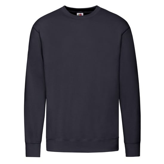Fruit of the Loom - Sweatshirt für Herren angesetzte Ärmel (Marineblau) - Image 1