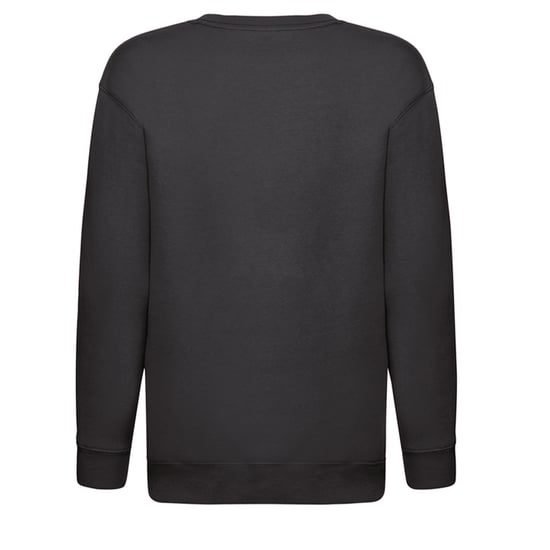 Fruit of the Loom - "Premium" Sweatshirt für Kinder angesetzte Ärmel (Schwarz) - Image 2