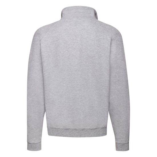 Fruit of the Loom - "Classic" Sweatshirt Reißverschluss für Herren (Grau meliert) - Image 2