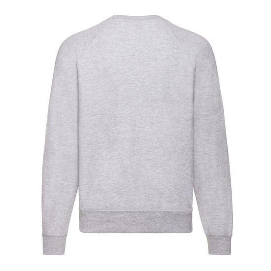 Fruit of the Loom - "Classic" Sweatshirt für Herren Raglanärmel (Grau meliert) - Image 2