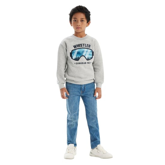 Minoti - Sweatshirt für Jungen (Grau) - Image 4