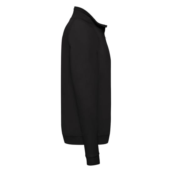Fruit of the Loom - "Classic" Sweatshirt Reißverschluss für Herren (Schwarz) - Image 3