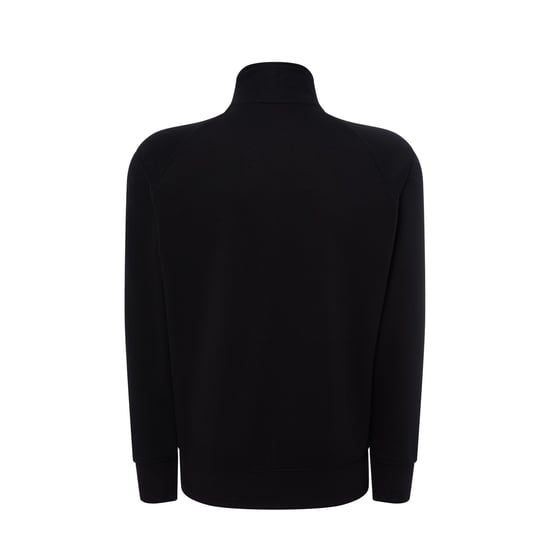 JHK - Sweatshirt Durchgehender Reißverschluss für Herren/Damen Unisex (Schwarz) - Image 2