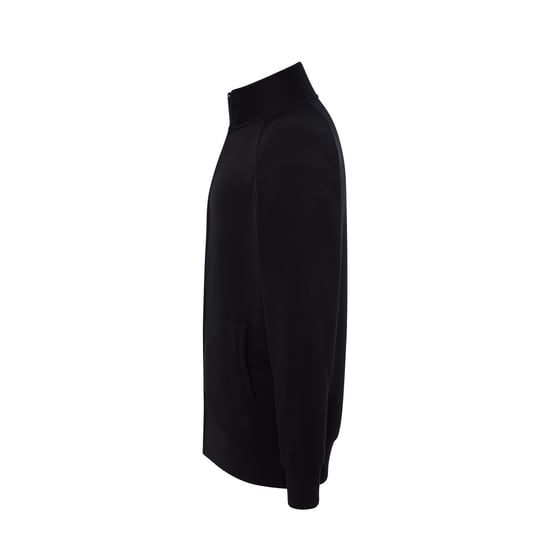 JHK - Sweatshirt Durchgehender Reißverschluss für Herren/Damen Unisex (Schwarz) - Image 3
