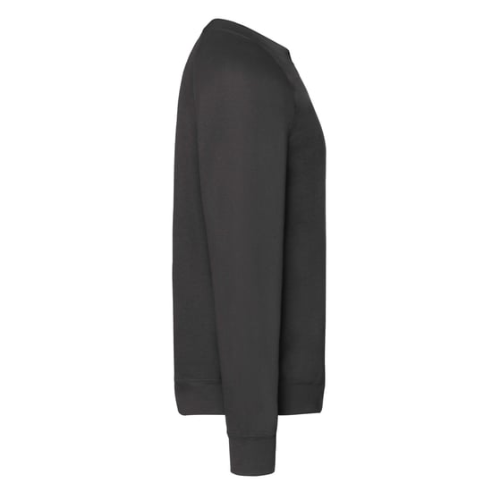 Fruit of the Loom - "Classic" Sweatshirt für Herren Raglanärmel (Schwarz) - Image 3