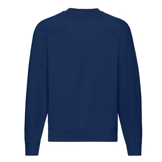 Fruit of the Loom - "Classic" Sweatshirt für Herren Raglanärmel (Marineblau) - Image 2
