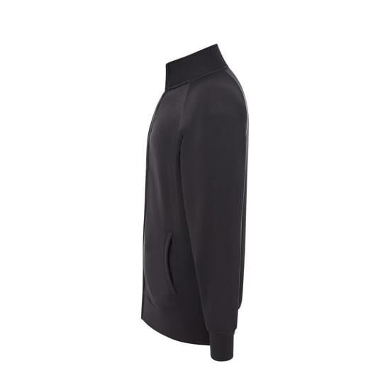 JHK - Sweatshirt Durchgehender Reißverschluss für Herren/Damen Unisex (Holzkohle) - Image 3