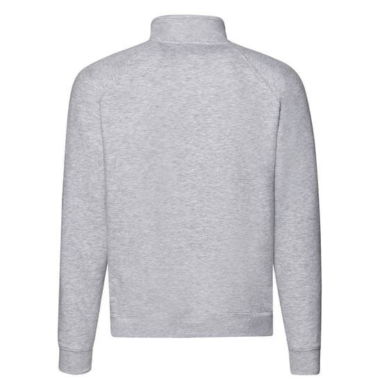 Fruit of the Loom - "Premium" Sweatshirt Reißverschluss für Herren (Grau meliert) - Image 2