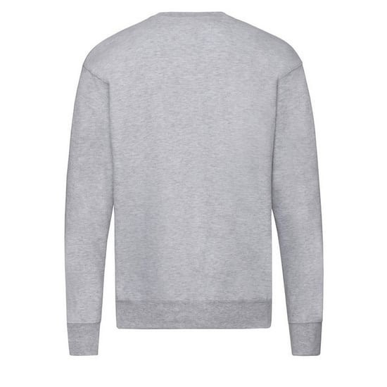Fruit of the Loom - Sweatshirt für Herren angesetzte Ärmel (Grau meliert) - Image 2