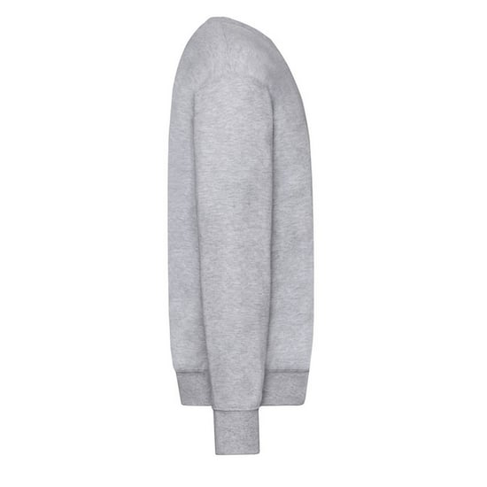 Fruit of the Loom - Sweatshirt für Herren angesetzte Ärmel (Grau meliert) - Image 3