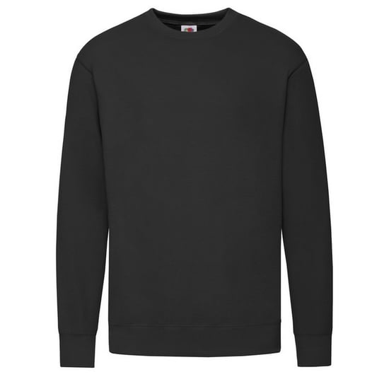 Fruit of the Loom - Sweatshirt für Herren angesetzte Ärmel (Schwarz) - Image 1