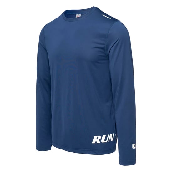 IQ - "Estise" T-Shirt für Herren - Laufen Langärmlig (Blau) - Image 3