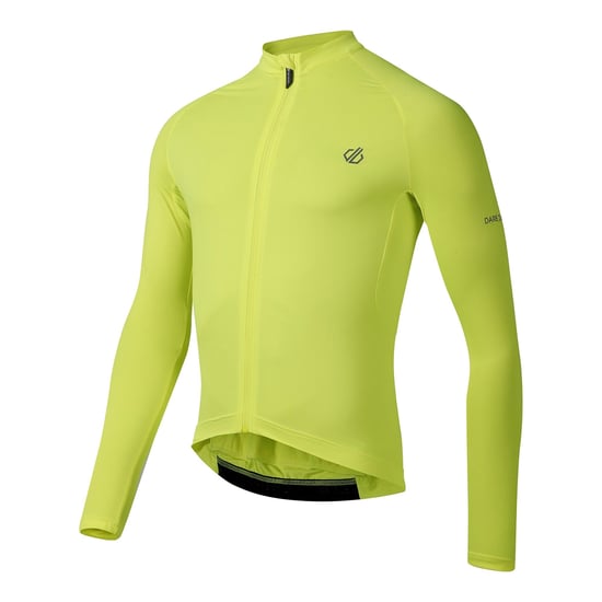 Dare 2B - "Lightning" Radfahr-Trikot für Herren, Langärmlig (Fluro Gelb) - Image 3