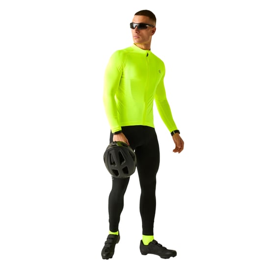 Dare 2B - "Lightning" Radfahr-Trikot für Herren, Langärmlig (Fluro Gelb) - Image 5