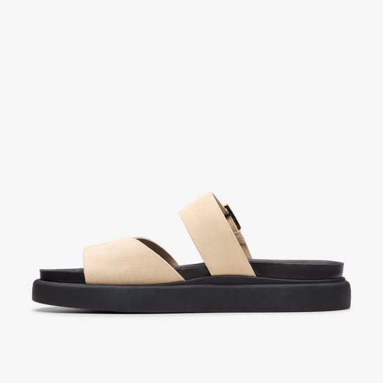 Aristella Mule Ecru Suede Sandalen - Image 2