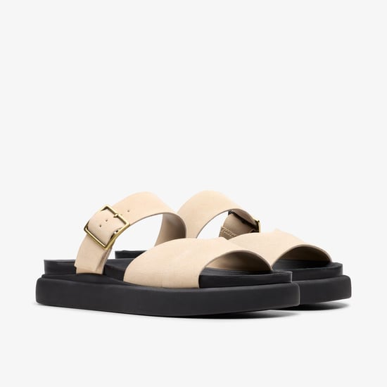 Aristella Mule Ecru Suede Sandalen - Image 4