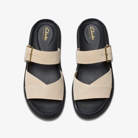 Aristella Mule Ecru Suede Sandalen - Image 6