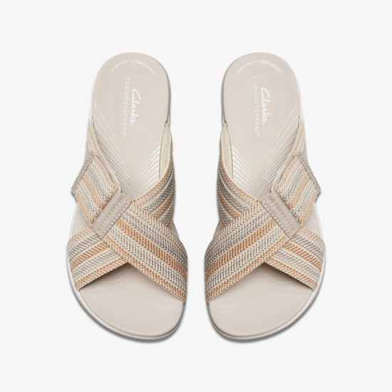 Arla Wave Beige Combi Sandalen - Image 6