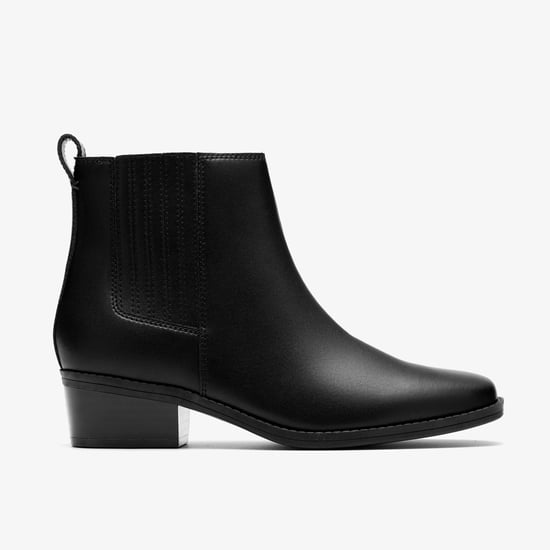 Danyelle Skip Black Leather Stiefel - Image 1