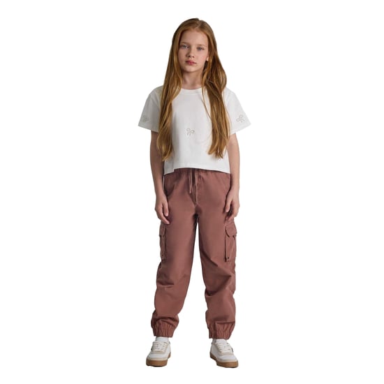Minoti - Cargo-Hose für Mädchen (Kupfer) - Image 4