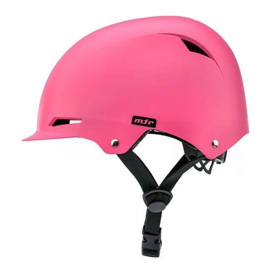 Meteor - Kinder Unifarben - Fahrradhelm (Pink) - Image 3