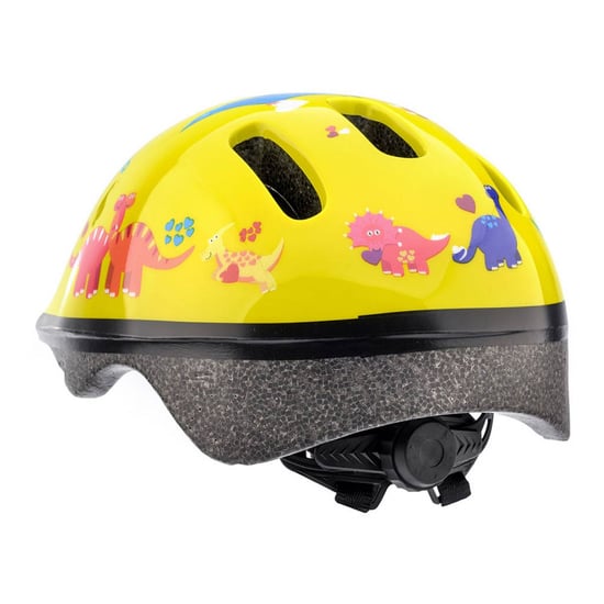Meteor - Kinder Dinosaurier - Fahrradhelm (Gelb) - Image 2