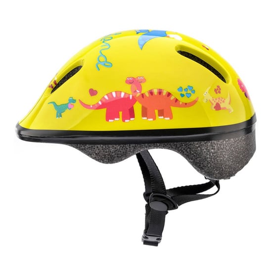 Meteor - Kinder Dinosaurier - Fahrradhelm (Gelb) - Image 3