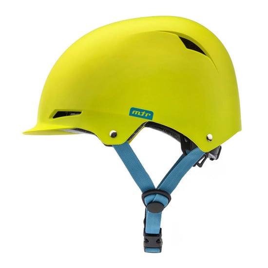Meteor - Kinder Unifarben - Fahrradhelm (Gelb) - Image 3