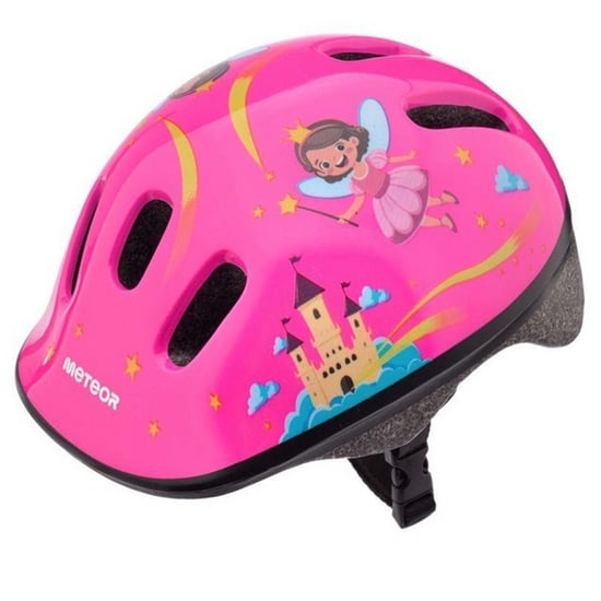 Meteor - Fahrradhelm "KS06" - PVC, EPS-Schaum (Pink) - Image 1