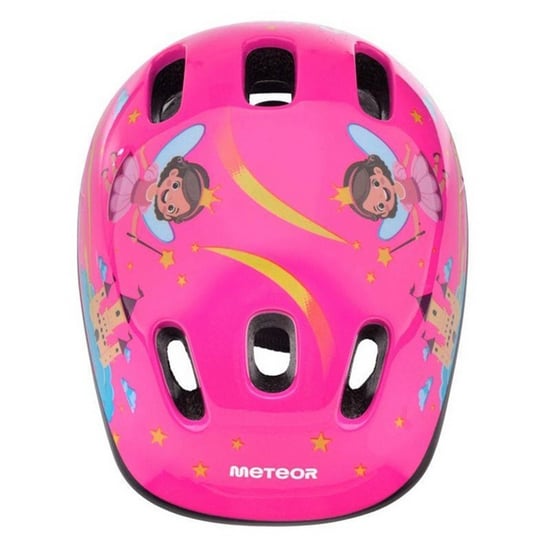Meteor - Fahrradhelm "KS06" - PVC, EPS-Schaum (Pink) - Image 3