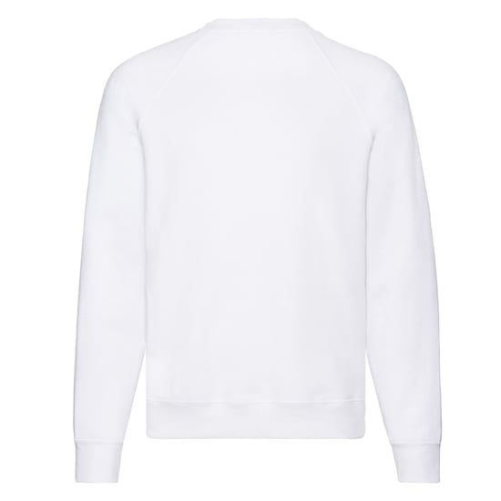 Fruit of the Loom - "Classic" Sweatshirt für Herren Raglanärmel (Weiß) - Image 2