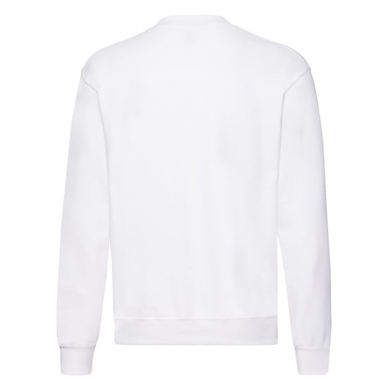 Fruit of the Loom - "Classic" Sweatshirt für Herren angesetzte Ärmel (Weiß) - Image 2