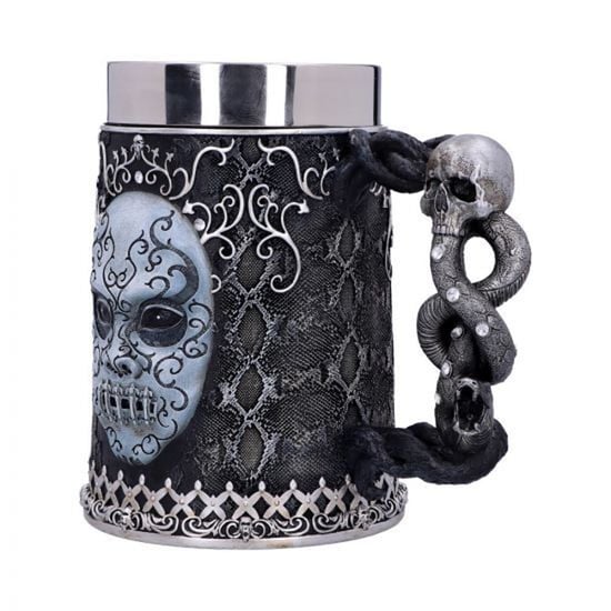 Harry Potter - "Neon Death Eater Mask" Humpen, Voldemort, 600ml (Schwarz) - Image 2