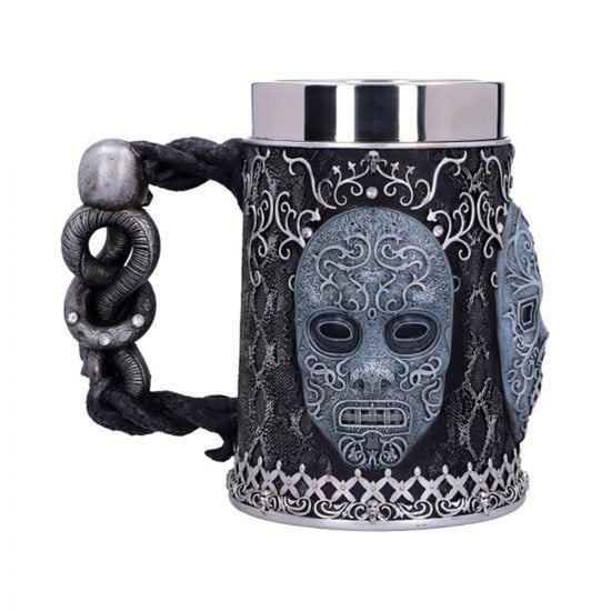 Harry Potter - "Neon Death Eater Mask" Humpen, Voldemort, 600ml (Schwarz) - Image 3