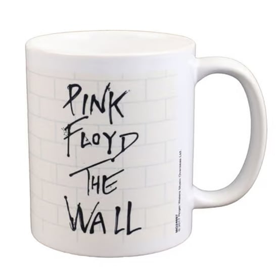 Pink Floyd - "The Wall" Kaffeebecher, 315ml (Weiß/Schwarz) - Image 2