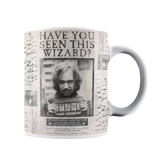 Harry Potter - "Wanted" Kaffeebecher, Poster, ´Sirius Black´ (Weiß/Grau) - Image 3