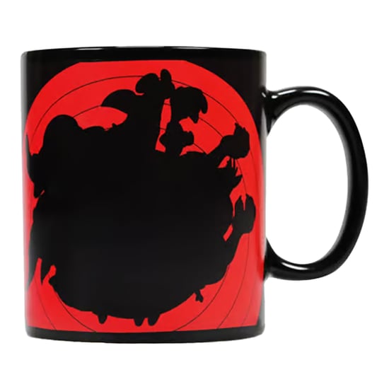 Looney Tunes - Tasse mit Farbwechsel, Bande, 400ml (Schwarz/Rot/Gelb) - Image 2
