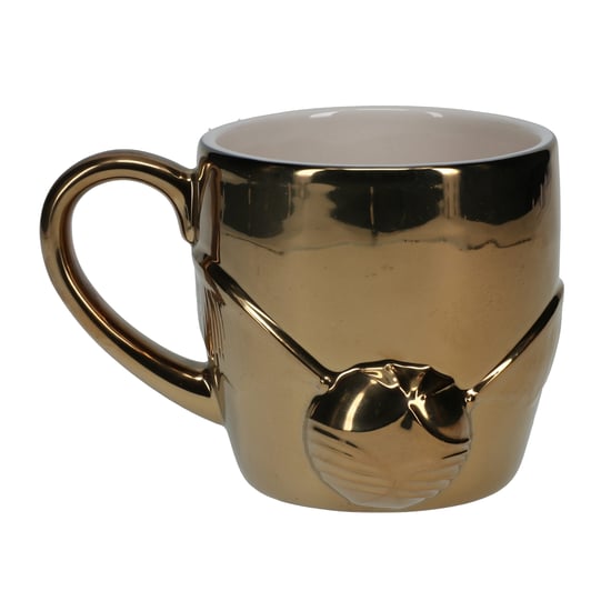 Harry Potter - "Snitch" Kaffeebecher, Geformt, 450ml (Golden) - Image 2