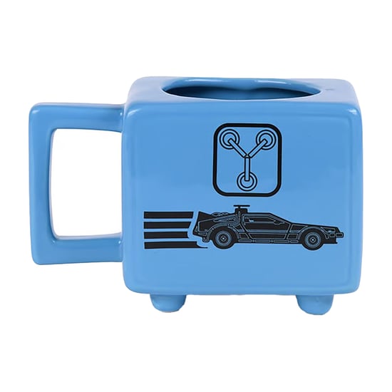 Back To The Future - "Flux Capacitor" Kaffeebecher, Becher mit Farbwechsel (Blau) - Image 2